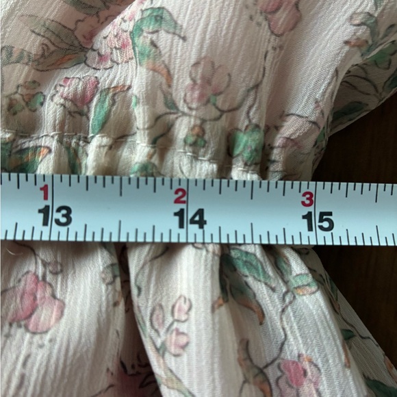 Thursday Island Floral Midi Dress in Soft Pink - Picture 6 of 8